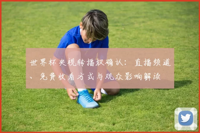 世界杯央视转播权确认：直播频道、免费收看方式与观众影响解读