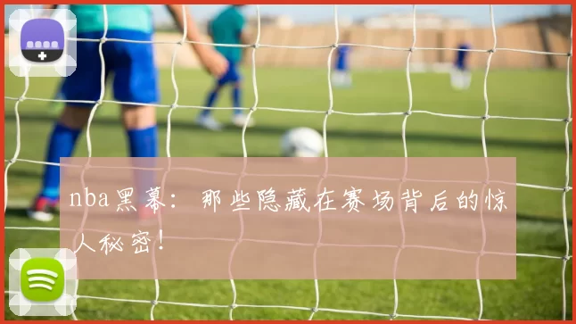 nba黑幕：那些隐藏在赛场背后的惊人秘密！